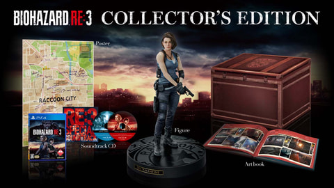 ＋ps4ソフト3本 バイオハザードre4コレクターズエディション (ps4版) ゲームソフトとグッズがセットになったコレクターズエディション