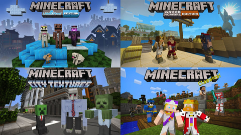 4つのマッシュアップパックと本編がセットに！ 「Minecraft Starter