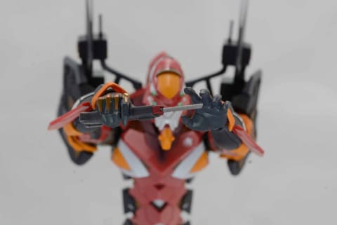 魂レビュー】「METAL BUILD エヴァンゲリオン2号機」 激しいアクション