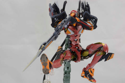 魂レビュー】「METAL BUILD エヴァンゲリオン2号機」 激しい