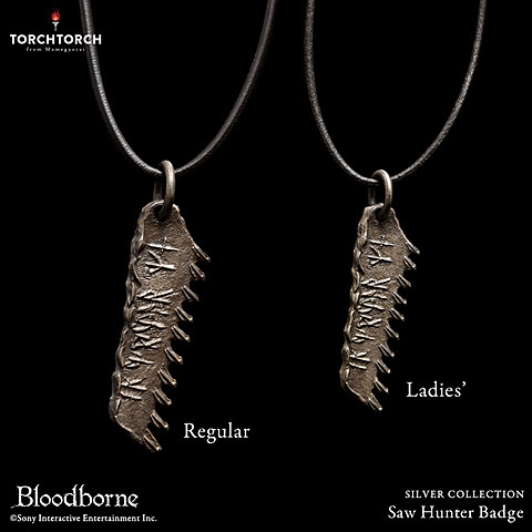 Bloodborne」×「TORCH TORCH」コラボシルバーアクセサリー「ノコギリの 