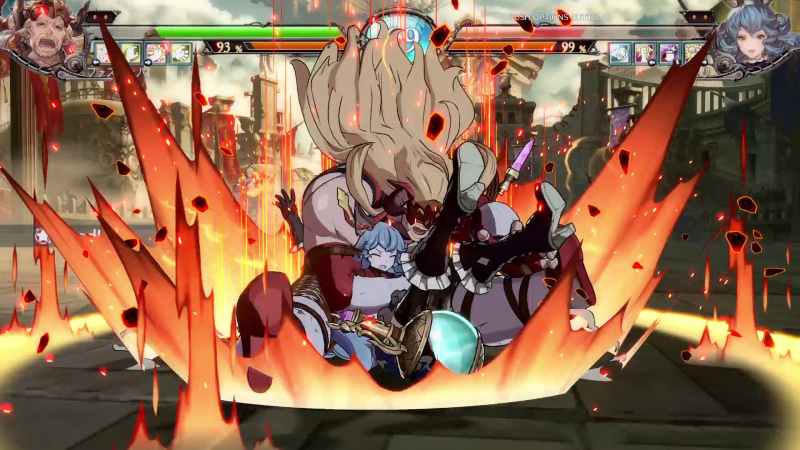 テクニカル入力では一回転コマンドのスクリュー・ジュエルバスターだが、これも1ボタンで簡単に出せる