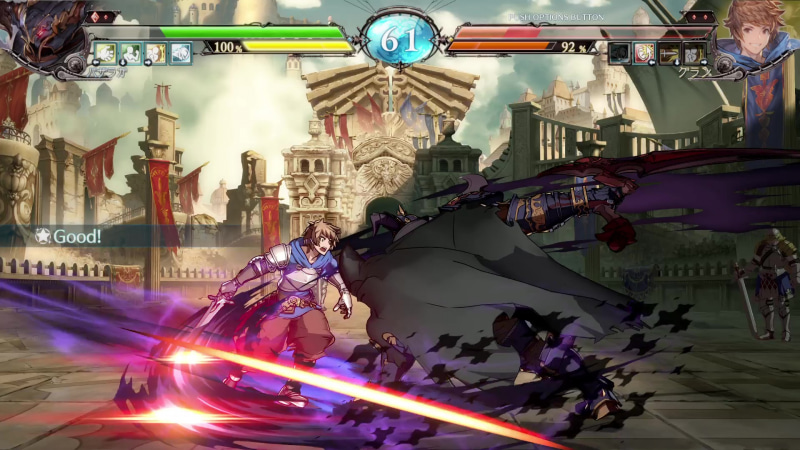 特殊構えのクルード・ランページ。隙は大きいが、ここから強力な派生技が出せる