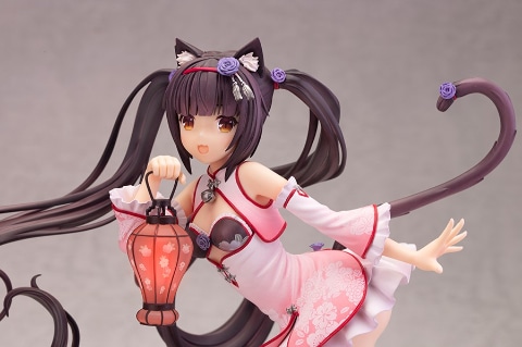 ネコぱら バニラ チャイナドレス Ver. ご主人さまのナデナデきもちーです～。「ネコぱら」のショコラ