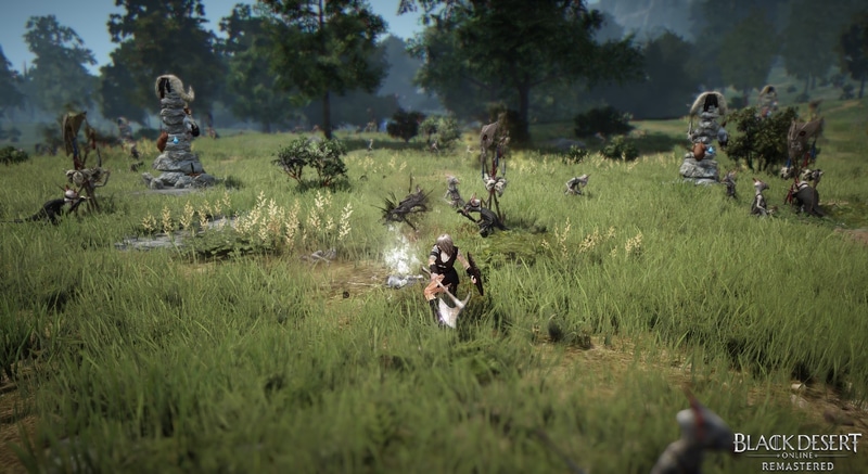 思いっきり振りかぶって斧を振り回す。超豪快なファイトスタイルだ