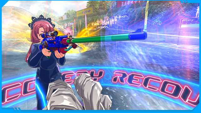 連射性が低く弾数は少ないが、水弾が貫通するため直線上の相手をまとめて攻撃ができる