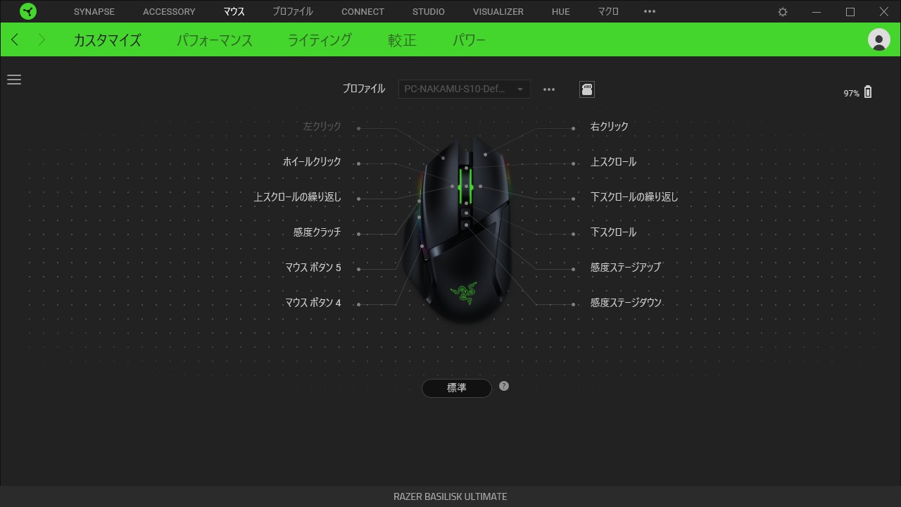 12ボタン中11ボタンをカスタマイズできる