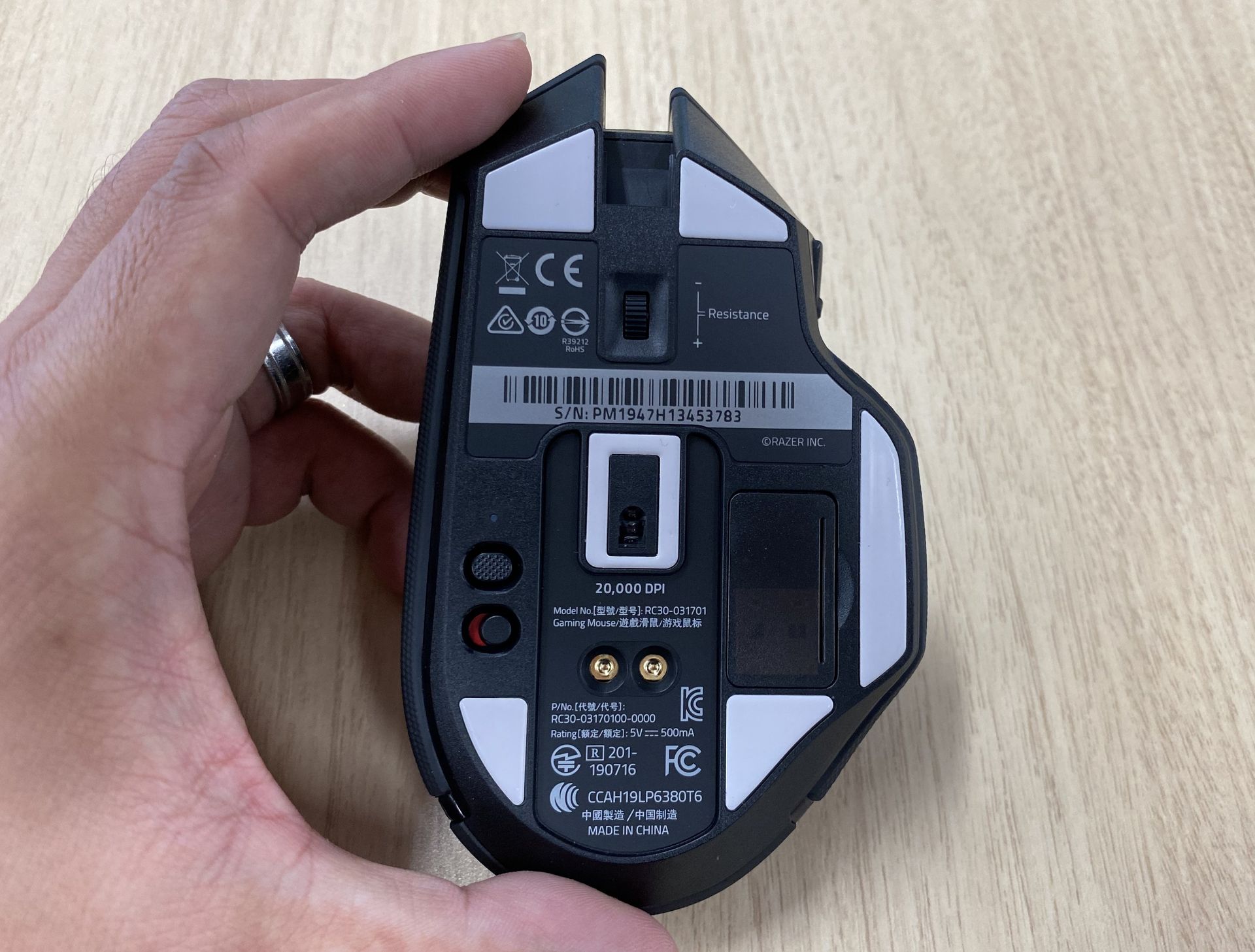 ソールは小型のものが5点