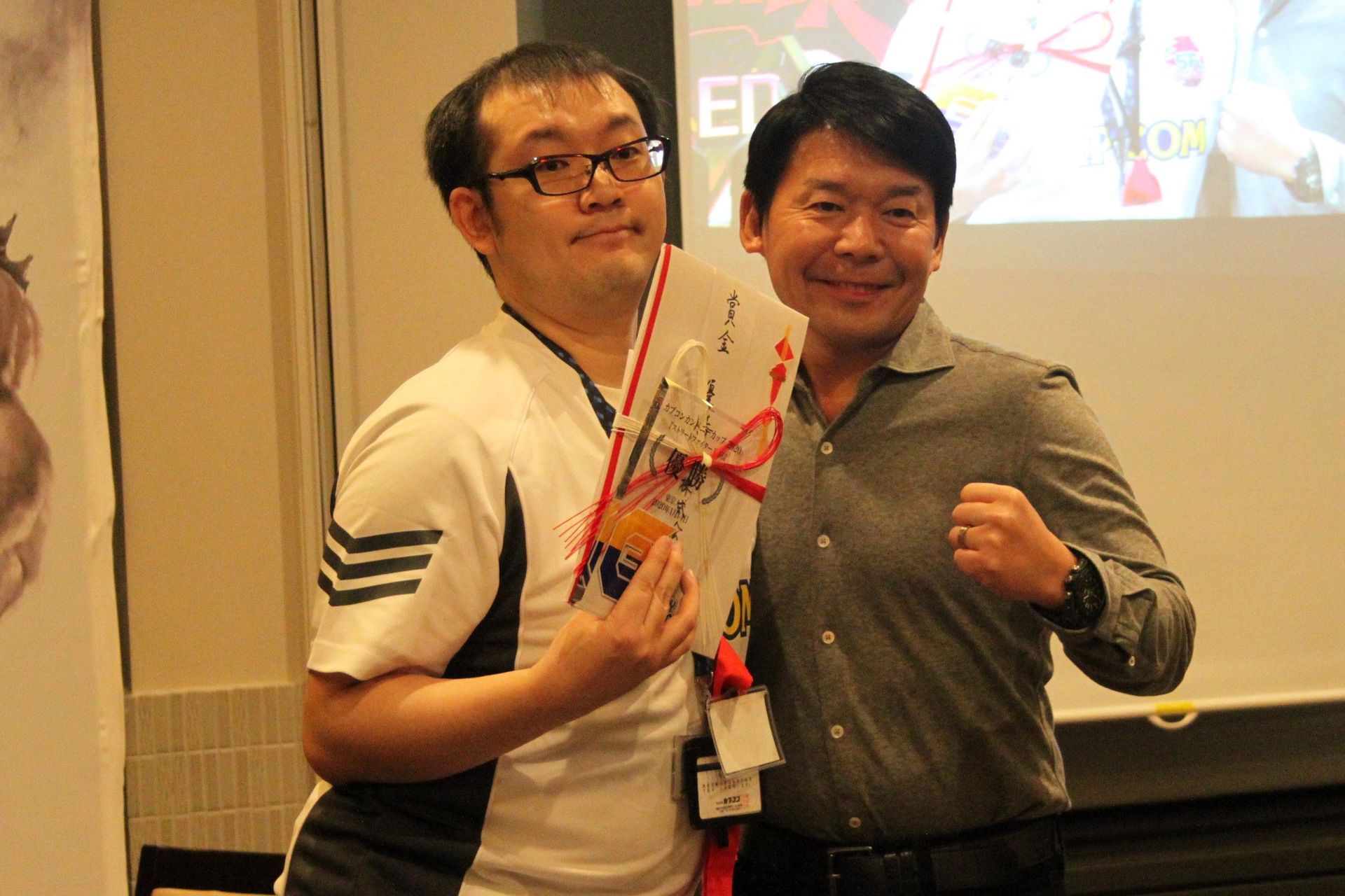 辻本社長と記念撮影