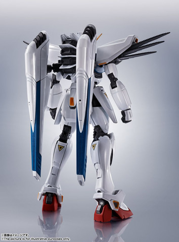 ROBOT魂 機動戦士ガンダムF91［SIDE MS] ガンダムF91 EVOLUTION-SPEC 約130mm ABS&amp;PVC製 塗装済み可動フィギュア 10年分の技術でリニューアル！ 「機動戦士ガンダムF91」より