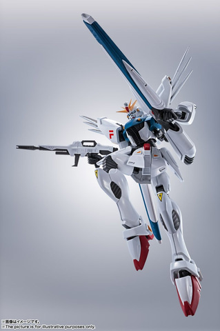 BANDAI - ROBOT魂(SIDE MS) ガンダムF91 EVOLUTION-SPEC 機動戦士ガンダムF91 完成品 可動フィギュア バンダイスピリッツ 10年分の技術でリニューアル！ 「機動戦士ガンダムF91」より