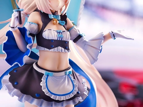 ミメヨイ　ネコぱら ショコラ/バニラ レースクイーンver. 　フィギュアセット ネコぱら」ショコラとバニラの『レースクイーン ver.完成品