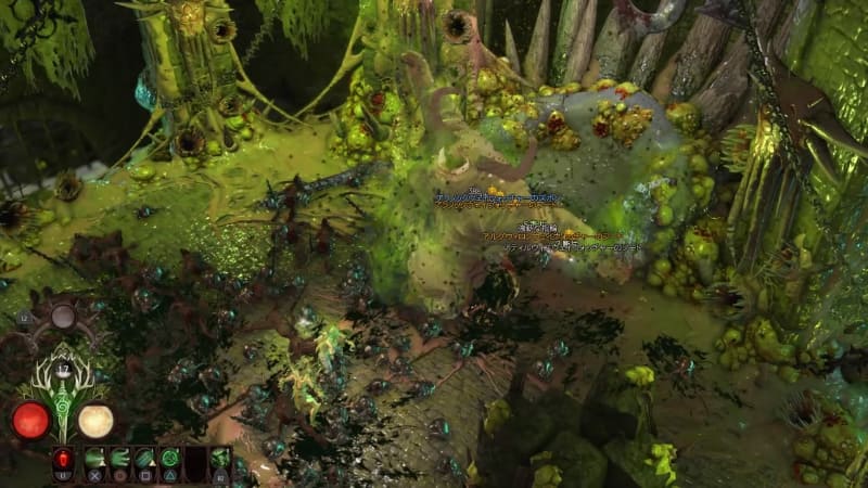 ボスを倒すと大量のドロップアイテムが！苦労の甲斐があったぜ！！