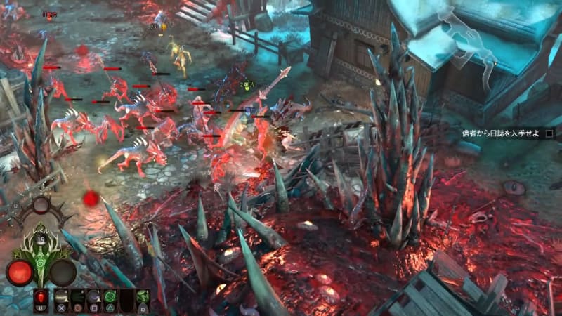 至る所に死骸と血だまりがあふれ、凄惨さを極める北方キスレヴのプラーグの街