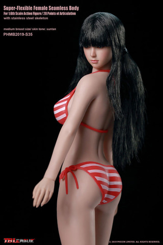 人間の肌のようなリアルな触感、フィギュア「スーパーフレキシブル