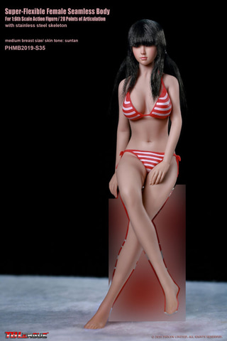 人間の肌のようなリアルな触感、フィギュア「スーパーフレキシブル