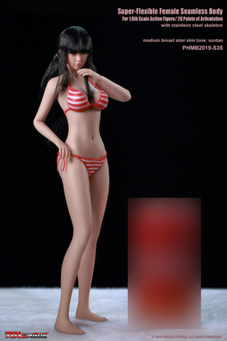 その他 SUPER FLEXIBLE FEMALE SEAMLESS BODY Amazon.com: 1/6 Scale Female Body,12inch Female Large Bust