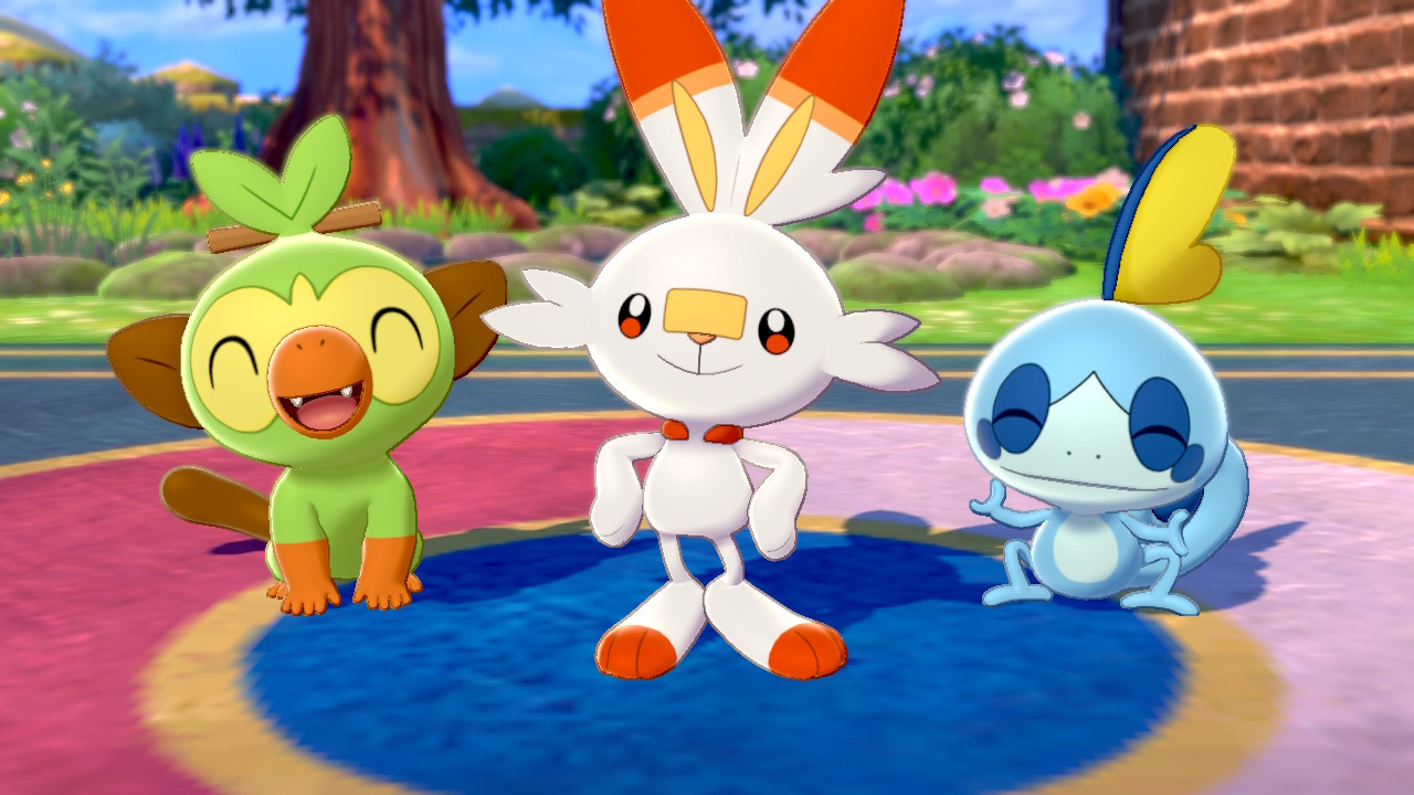 僕は「ポケモンシールド」に「くさ」タイプの最初のポケモンにしました。あの笑顔に打たれたね