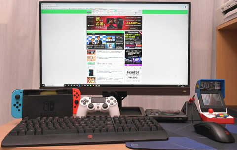 ゲーミングモニター「BenQ EX2780Q」で理想のゲーミングデスクを作って