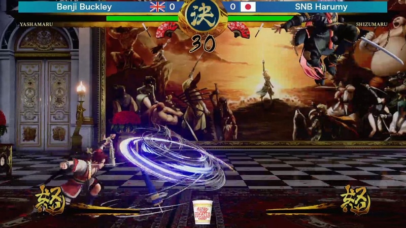 予選会場は身動きが取れない程、多くの参加者がしのぎを削っていた