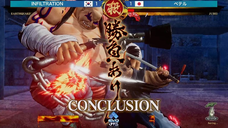 アースクェイクを使い、好調のINFILTRATION選手だったが、gamera選手との戦いで流れが大きく変わってしまった