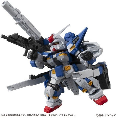 仮組み立て済み　モビルスーツアンサンブルEx17 フルアーマーガンダム7号機 Amazon | 機動戦士ガンダム MOBILE SUIT ENSEMBLE EX17 重装フル