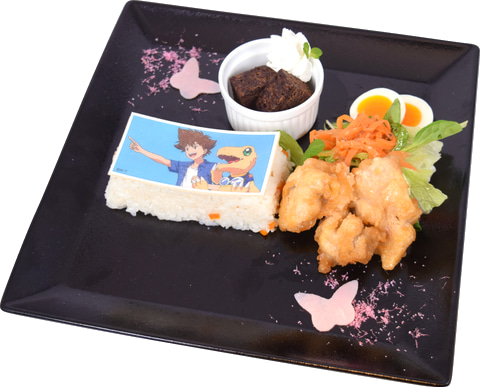 コラボカフェ「デジモンアドベンチャー LAST EVOLUTION 絆 MEETING