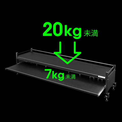 Bauhutteより、デスクに後付けできるスライド収納式卓上ラックが登場