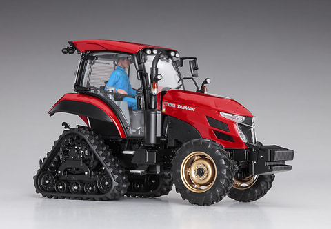 湿田でもパワフル！ ハセガワ「ヤンマー トラクター YT5113A」のデルタ