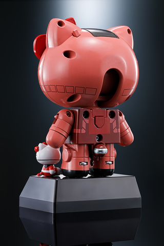 ハローキティ 機動戦士ガンダム 超合金 フィギュア 2体セット BANDAI SPIRITS「超合金 シャア専用ザクIIハローキティ