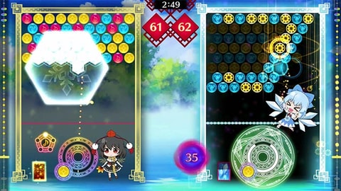 東方アレンジ楽曲で遊べる！対戦リズムアクションパズルSwitch「東方