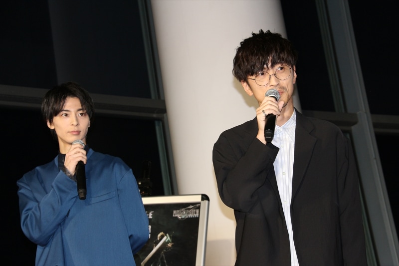 左から高杉真宙さん、櫻井孝宏さん