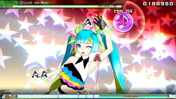 kz(livetune)氏書き下ろしの本作主題歌で、「初音ミク Project DIVA」シリーズ10周年記念曲