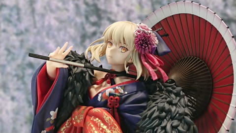 WF2020W速報】紫の振り袖を完璧に着こなす「セイバーオルタ」の