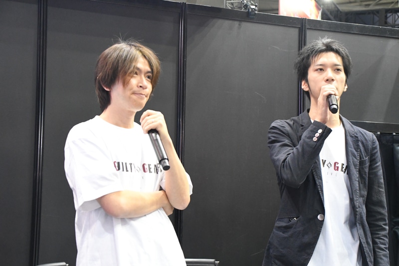本作の開発メインメンバーである石渡氏と片野氏