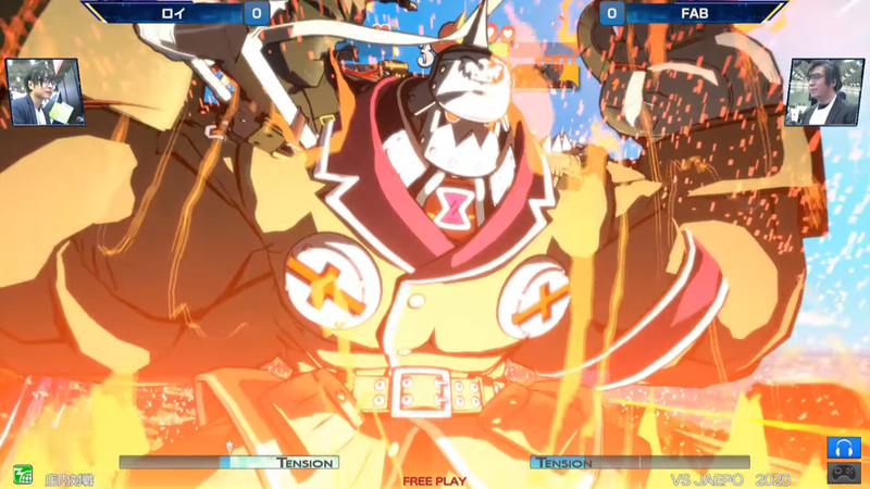 全キャラ屈指の破壊力を持つポチョムキン。見事逆転勝利を決めた