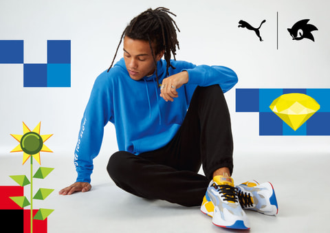 音速のハリネズミ「ソニック」×「PUMA」コラボ第2弾！ ソニックを