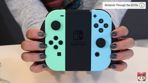 実機をお披露目！ 任天堂「Nintendo Switch あつまれ どうぶつの