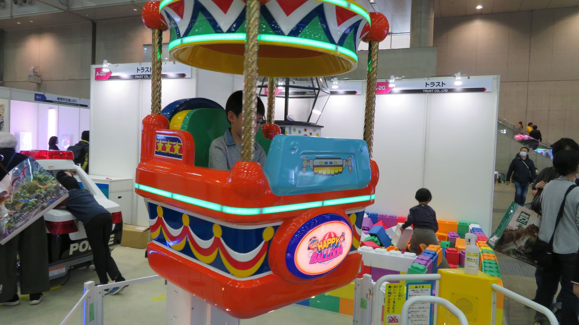 今後もJAEPOは、キッズ用ゲーム・乗り物も含め、アーケードゲームならではの面白さをいろいろと体験できる場であり続けてほしい