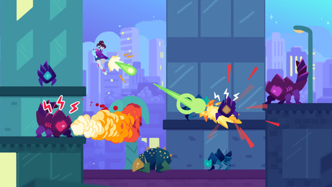さらわれたネコを助けるため悪と戦う2Dアクション「Super Crush