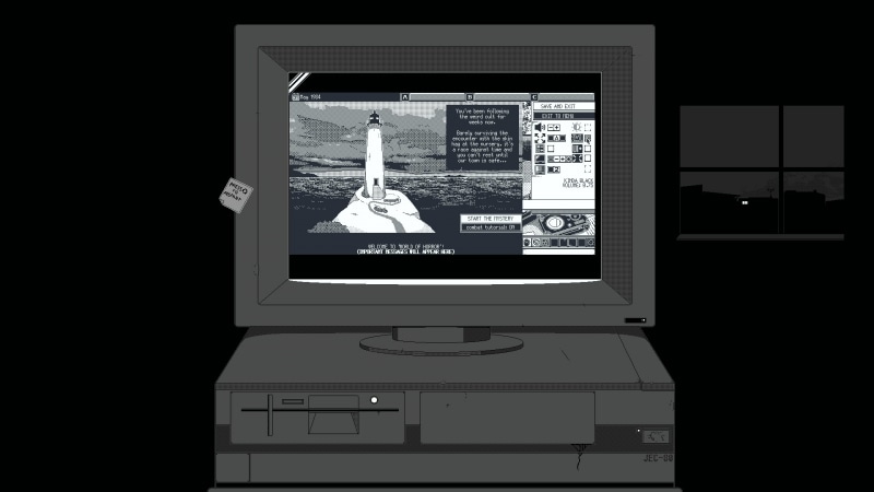 ズームアウトするとプレイ画面が小さくなる代わりに、怖さは倍増！