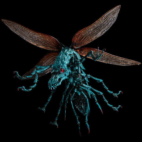 今にも動き出しそうな迫力！ 全長約350mmにも及ぶ「風の谷のナウシカ