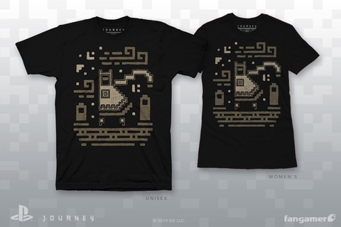 果てしなく続く砂漠を旅へ……「風ノ旅ビト」デザインのTシャツや