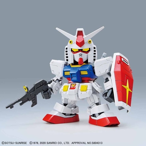 ハローキティ ガンダム 未組立 プラモデル フィギュア ガンプラ 2点セット ハローキティとガンダム、合体！ プラモデル「ハローキティ / RX