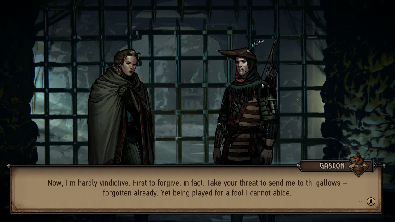 自分の息子である王子や信頼していた友人に裏切られてしまう。本当のアドベンチャーはダンジョンの脱出からスタート