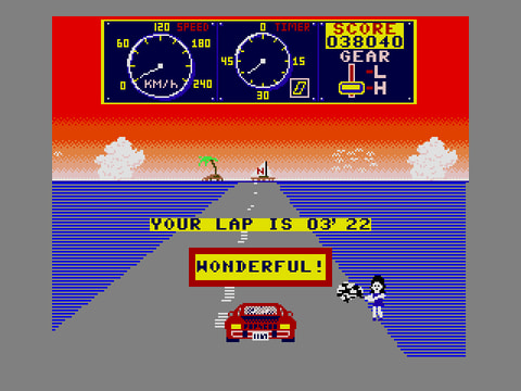 プロジェクトEGG」より、WIN用「マッドライダー（MSX2版・Windows10