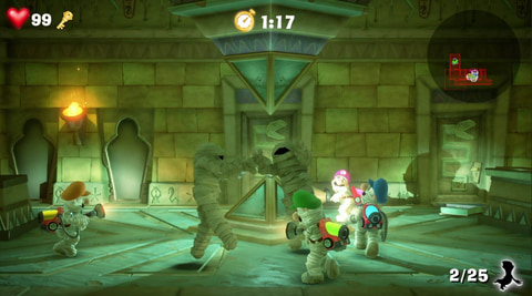 ルイージがリーゼントやミイラ姿に！ 「ルイージマンション3」の有料