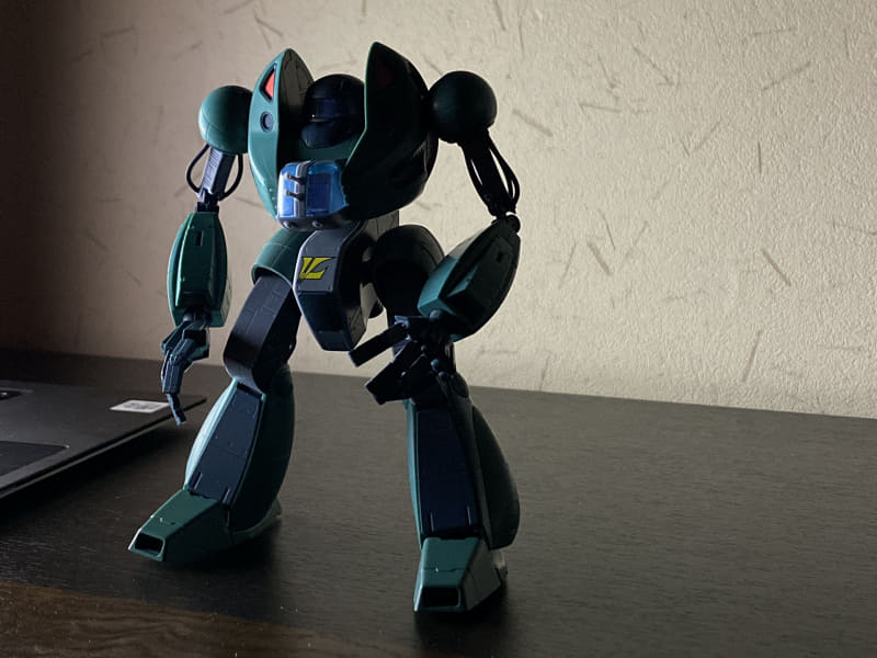 ノートPCを横においてみた状態