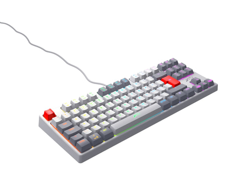 Xtrfy製ゲーミングキーボード「K4 TKL RGB」に、新色「ホワイト」と