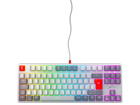Xtrfy製ゲーミングキーボード「K4 TKL RGB」に、新色「ホワイト」と